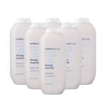 simply nourish body wash 6-count bundle, 108 fl oz