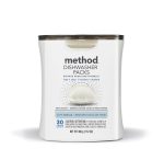 dishwasher packs – free + clear, 30 ct