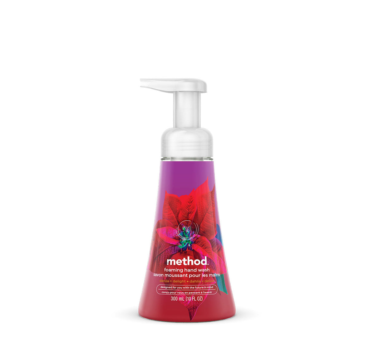 MTHD_HolidayHandWash_Dahlia_Delight_OnWhite__36092.1726865045.386.513_e4e1cf6c-0cec-47d4-902b-006251b4a2ee.jpg foaming hand wash – dahlia + delight, 10 fl oz - Image 1