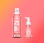pink grapefruit foaming hand wash starter set, 38 oz - Image 2