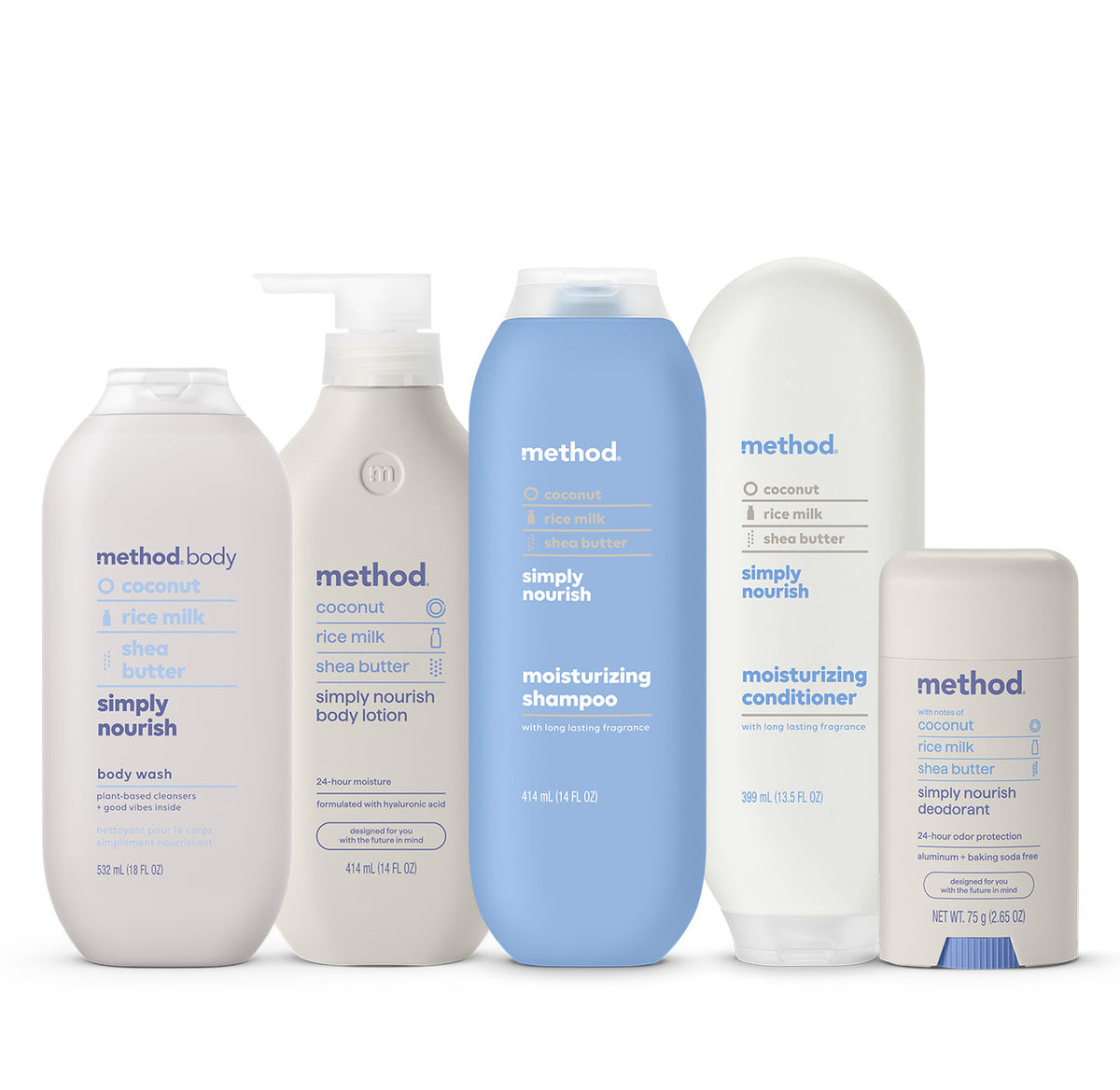SimplyNourish-BodyHairBundle-OnWhite__70597.1726253814.386.513.jpg body + hair bundle – simply nourish, 62.15 oz - Image 1